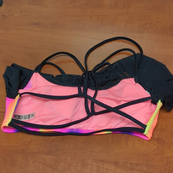 Victoria's Secret Pink Swim Shelf Top w built in bra - Picture 3 of 3